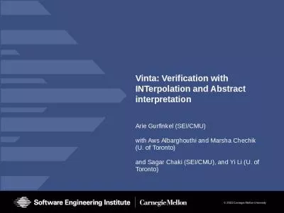 Vinta: Verification with INTerpolation and Abstract interpretation