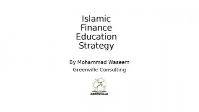 Islamic Finance Education Strategy