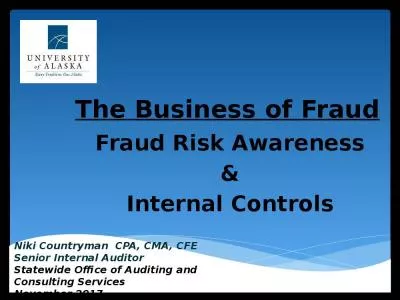 The Business of Fraud