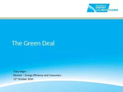 The Green Deal