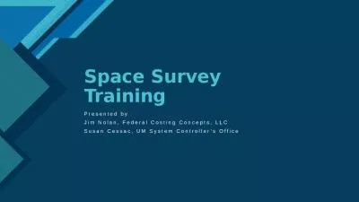 Space Survey Training