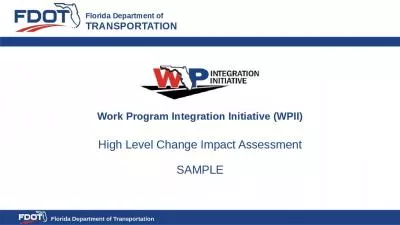 High Level Change Impact Assessment SAMPLE