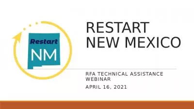 RESTART  NEW MEXICO