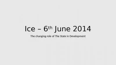 Ice   6th June 2014