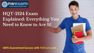 HQT-2124 Exam Explained: Everything You Need to Know to Ace It!