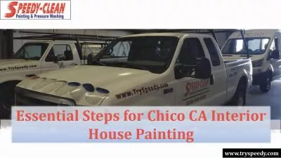 Essential Steps for Chico CA Interior House Painting