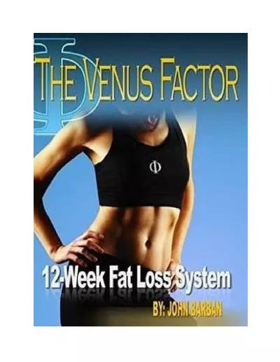 The Venus Factor PDF eBook by John Barban