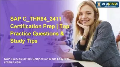 SAP C_THR84_2411 Certification Prep | Top Practice Questions & Study Tips