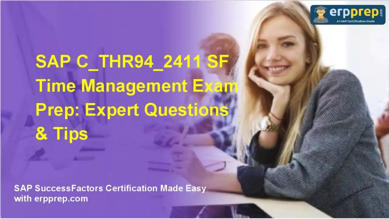 PDF-SAP C_THR94_2411 SF Time Management Exam Prep: Expert Questions & Tips