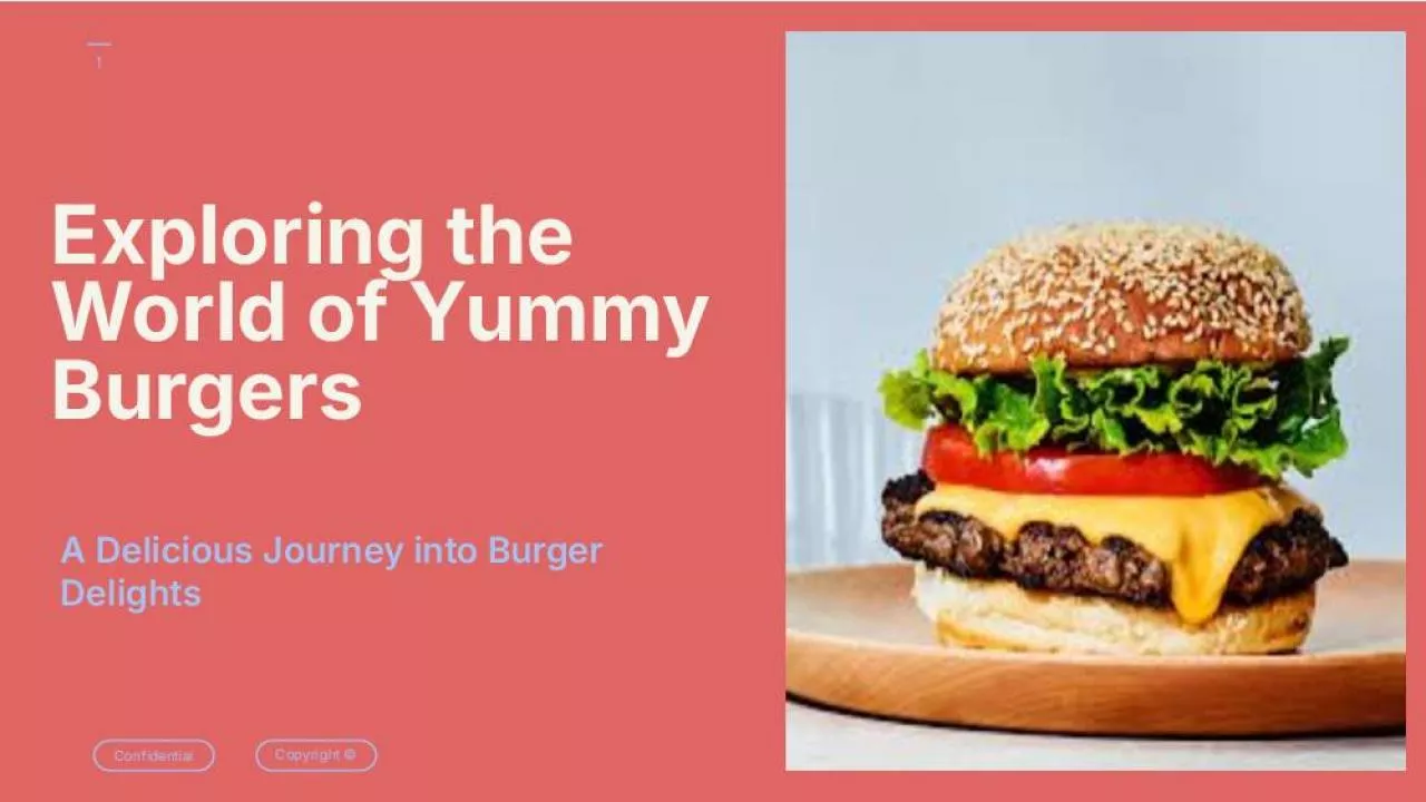 PDF-Exploring the World of Yummy Burgers