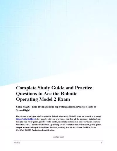 ROM 2 Exam: Study Guide & Practice