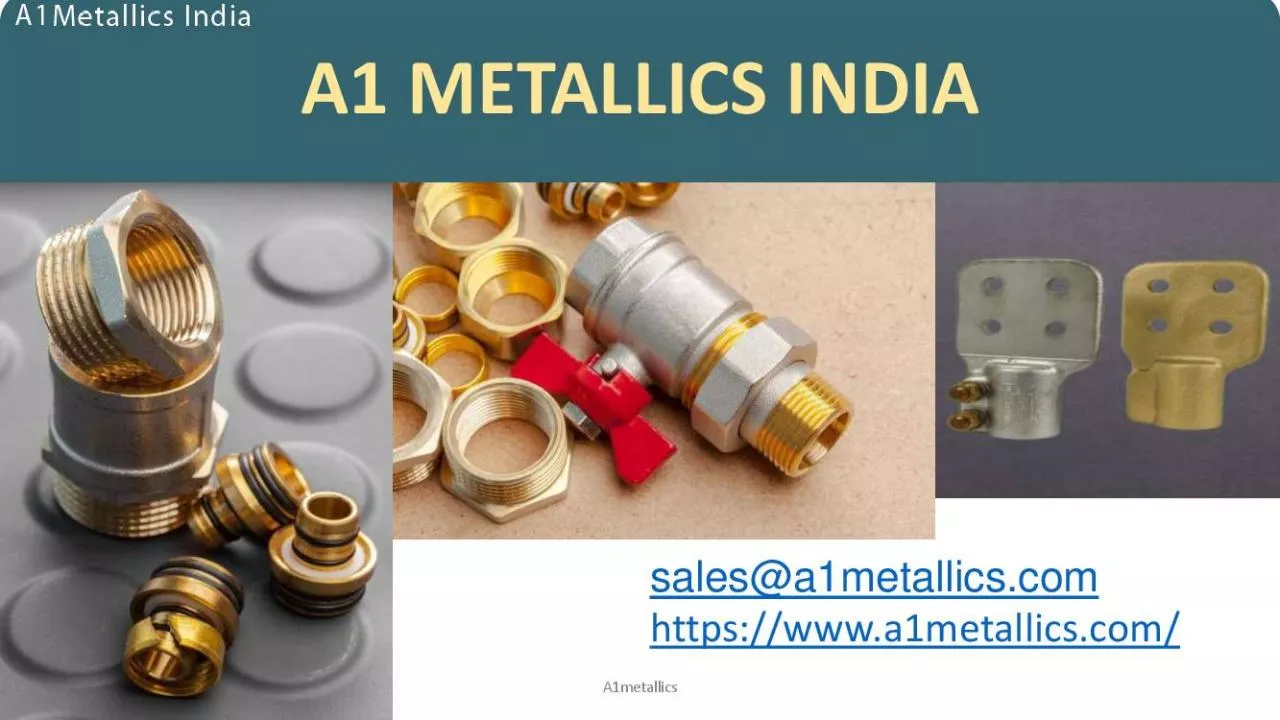 PDF-a1 metallics India