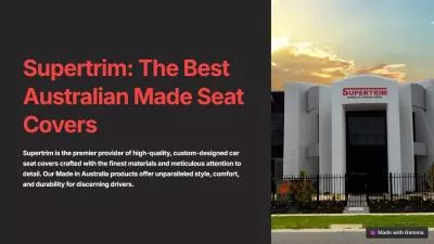 Supertrim Car Seat Covers