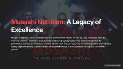 Musashi Nutrition