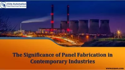 The Significance of Panel Fabrication in Contemporary Industries