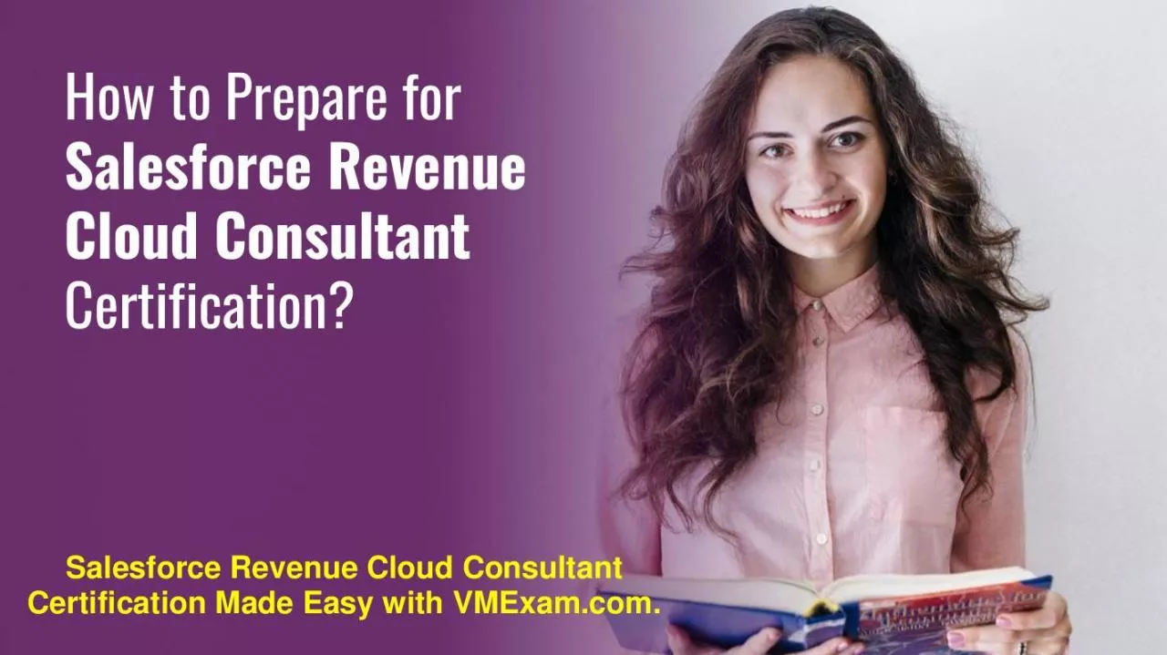 PDF-Salesforce Revenue Cloud Consultant | Get Complete Detail