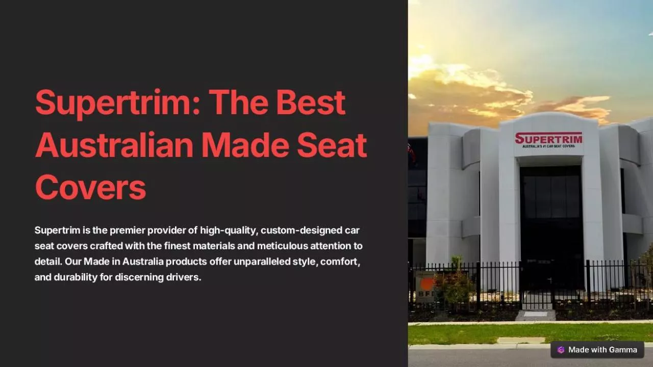 PDF-Supertrim Seat Covers