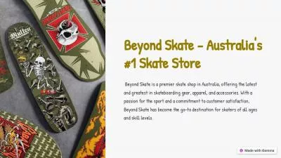 Beyond Skate