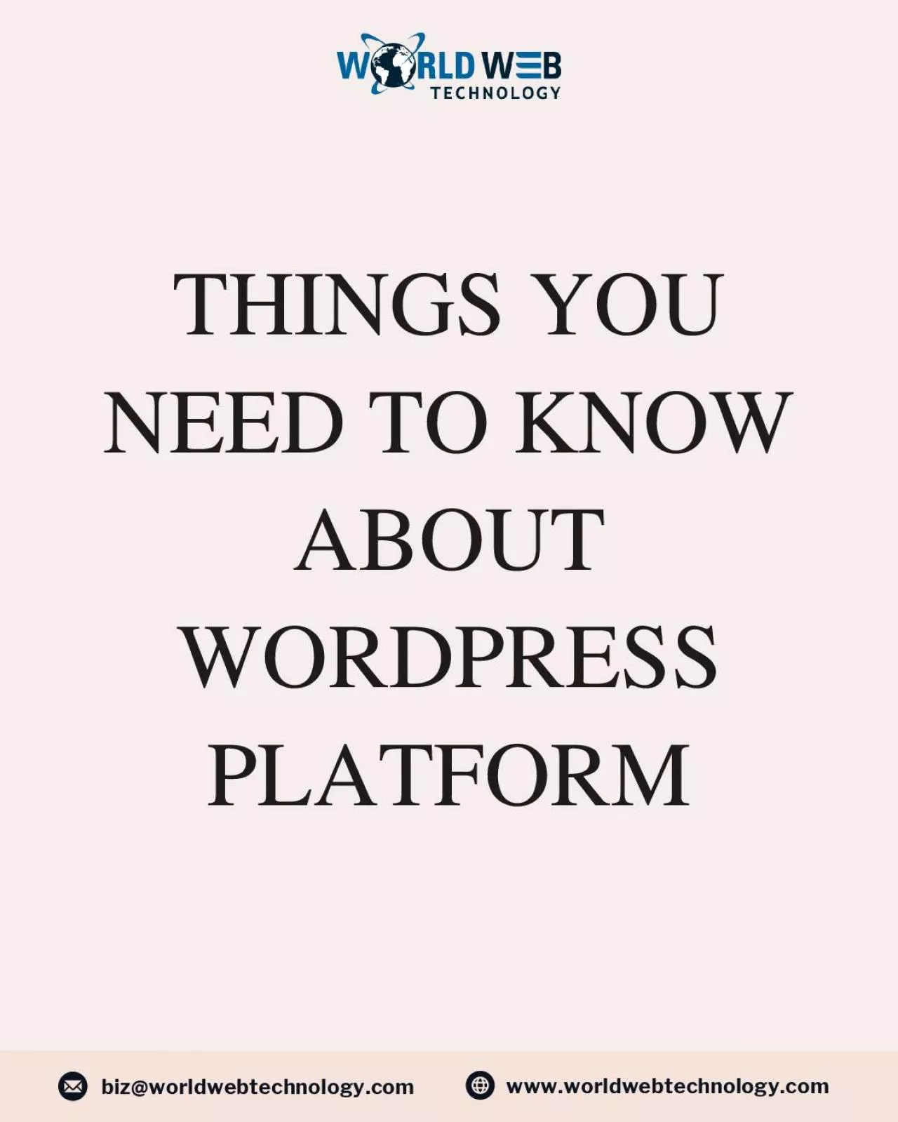 PDF-Things You Need to Know About WordPress Platform