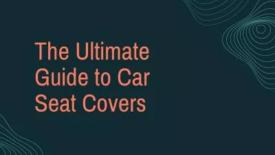 Car seat covers