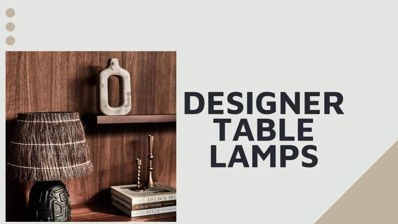 PDF-Designer Table Lamps