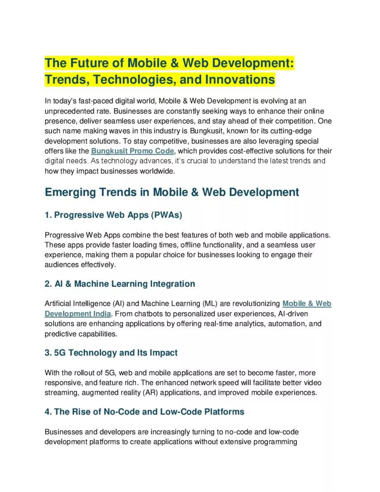 PDF-The Future of Mobile & Web Development: Trends, Technologies, and Innovations