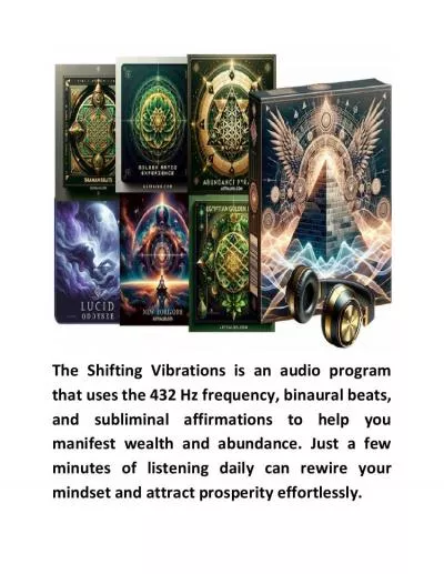 Shifting Vibrations™ Program Audio Digital