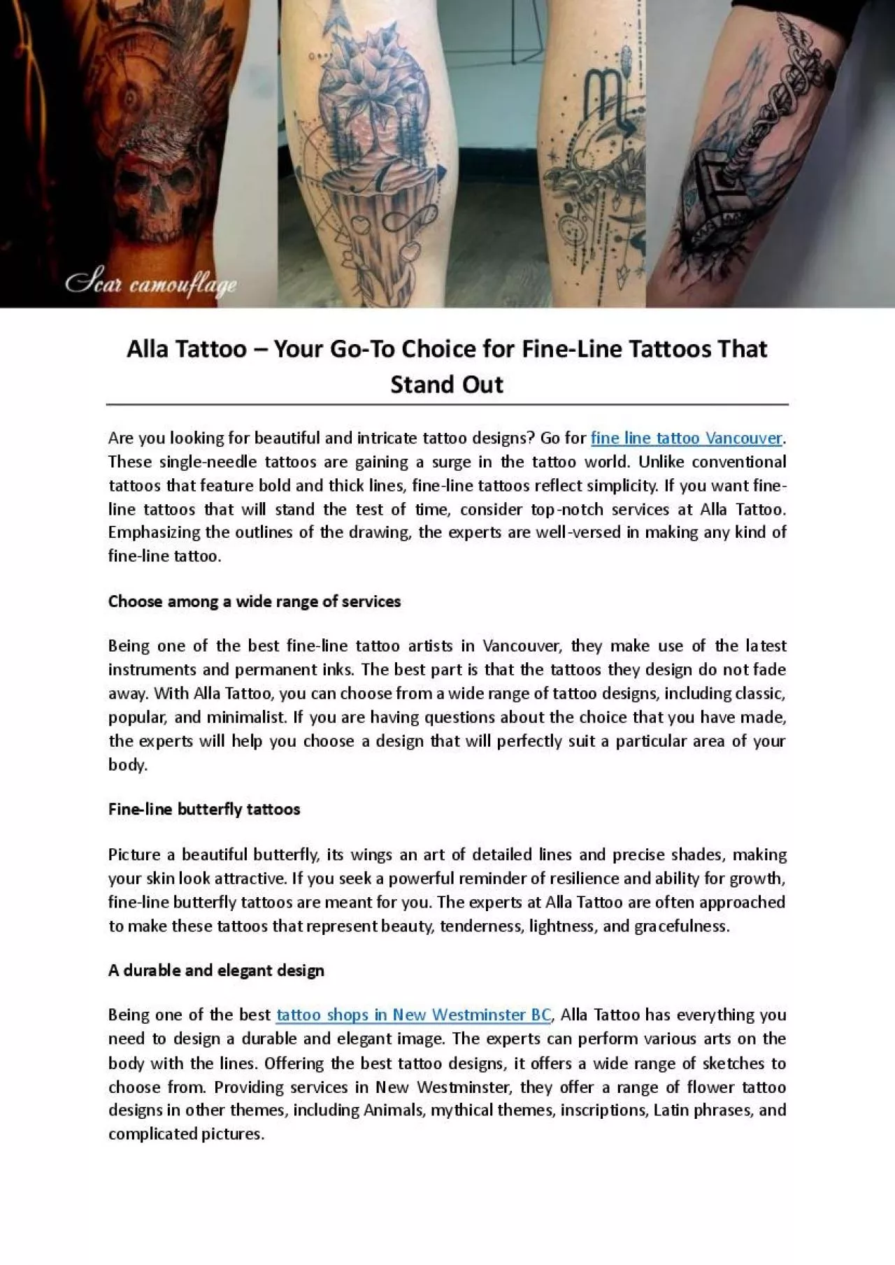 PDF-Alla Tattoo – Your Go-To Choice for Fine-Line Tattoos That Stand Out