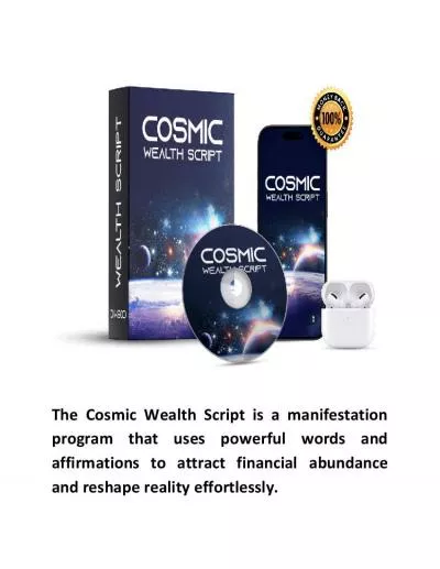 Cosmic Wealth Script Program Audio Digital