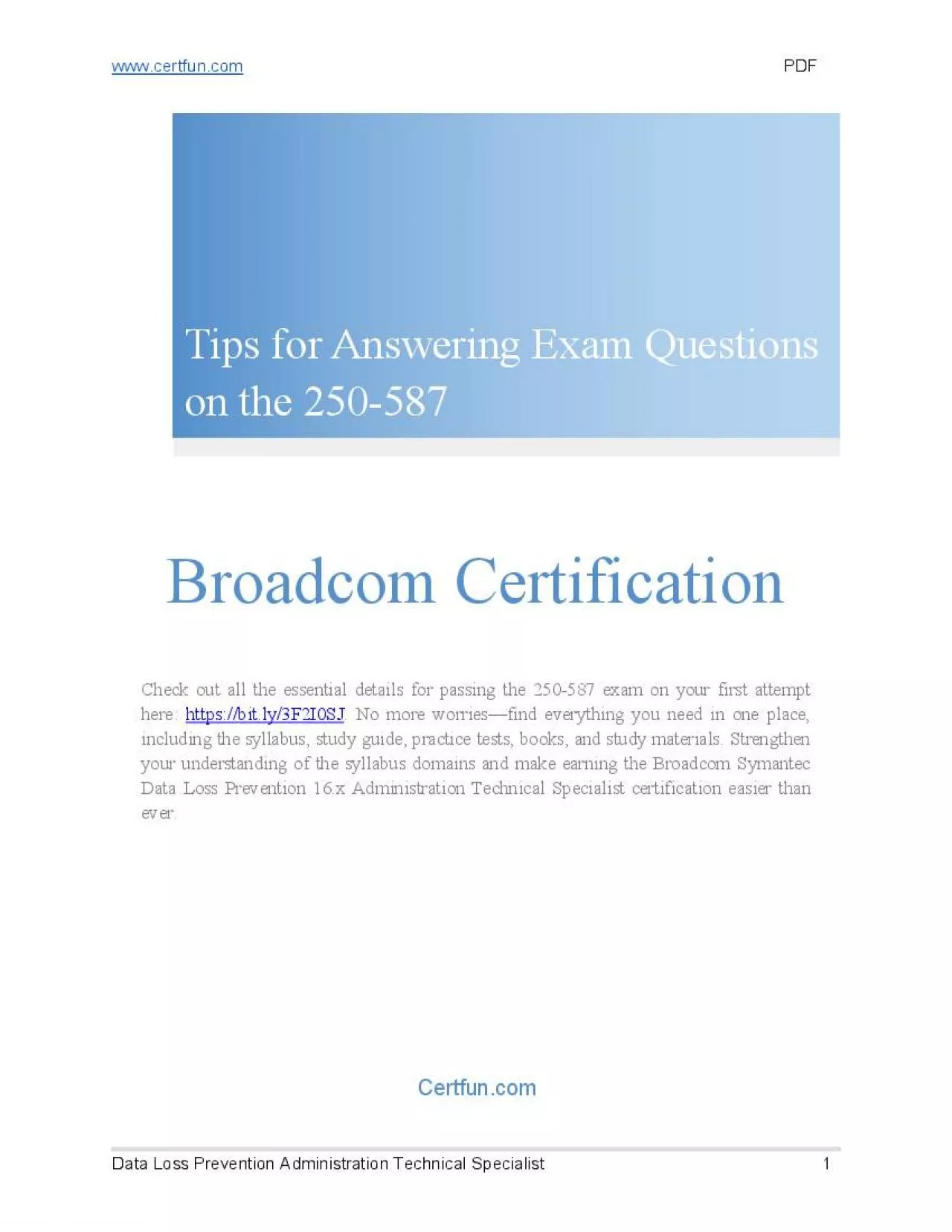 PDF-Exam Question Tips for 250-587