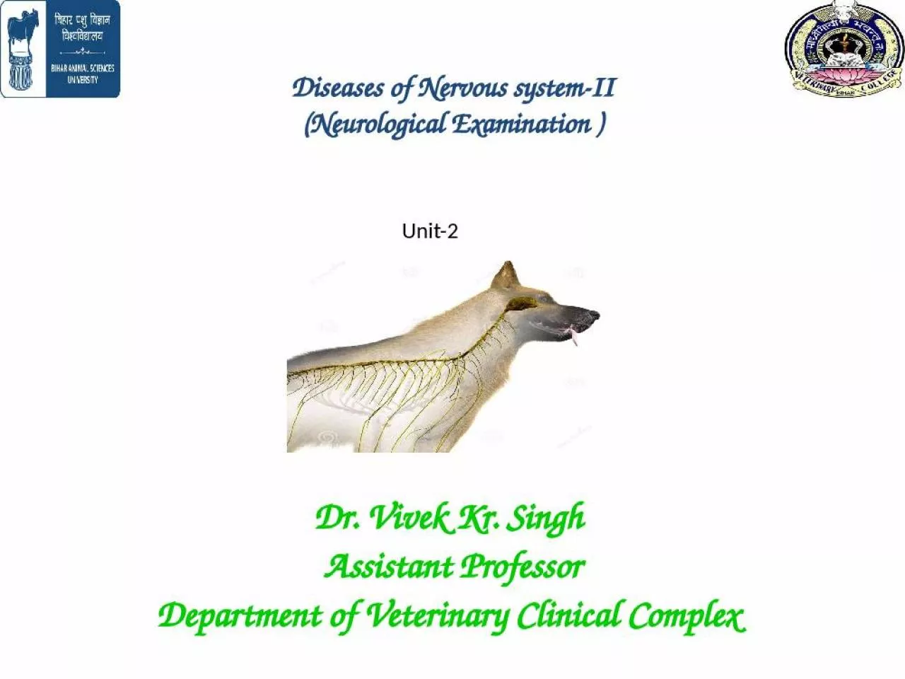 PPT-Diseases of Nervous system-II(Neurological Examination )