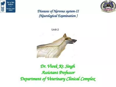 Diseases of Nervous system-II(Neurological Examination )