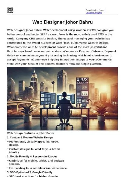 Web Designer Johor Bahru