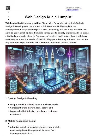 Web Design Kuala Lumpur