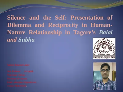 Silence and the Self: Presentation of Dilemma and