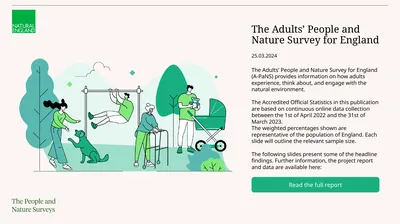 Read the full report The Adults’ People and Nature