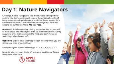 Greetings, Nature Navigators! This month, we’re