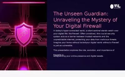 Unraveling the Mystery of Your Digital Firewall