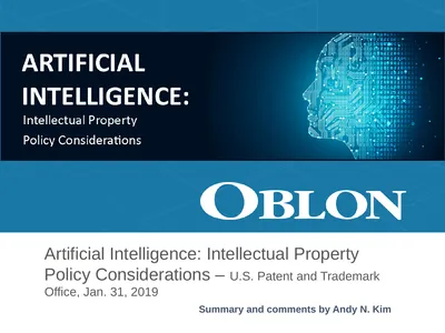 Artificial Intelligence: Intellectual Property