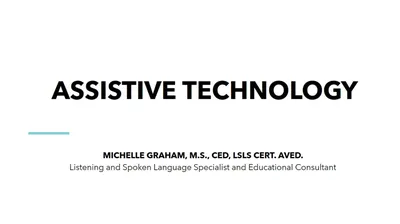 Assistive Technology SELF-EFFICACY an empowered