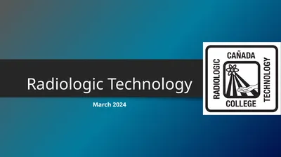 Radiologic Technology March 2024 Radiologic