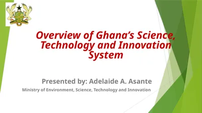 Overview of Ghana’s Science, Technology and