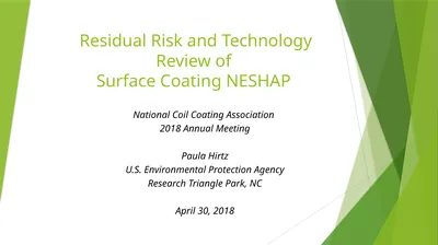 Residual Risk and Technology Review of Surface