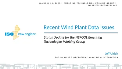 January 26, 2023 | Emerging Technologies working