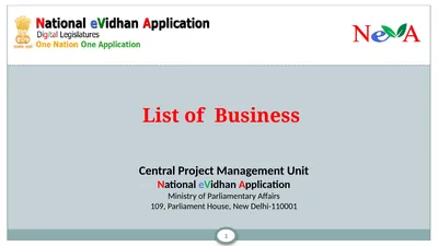 1 List of Business Central Project Management Unit