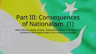 Part III: Consequences of Nationalism (1) Start