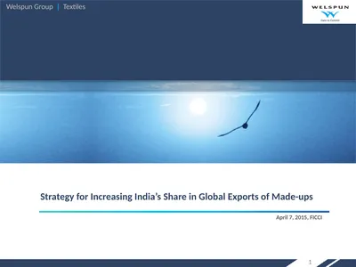 Strategy for Increasing India’s Share in Global