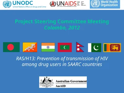Project Steering Committee Meeting Colombo, 2012