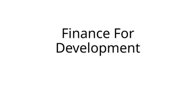 Finance For Development Fig 1: Consumer Price