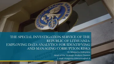 THE SPECIAL INVESTIGATION SERVICE OF THE REPUBLIC
